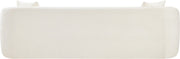 Penelope 92.5" Chenille Fabric Upholstered Upholstered Sofa in Cream - 44073Cream-S