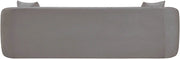 Penelope 92.5" Chenille Fabric Upholstered Upholstered Sofa in Grey - 44073Grey-S