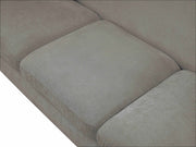 Penelope 92.5" Chenille Fabric Upholstered Upholstered Sofa in Grey - 44073Grey-S