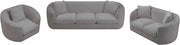Penelope 92.5" Chenille Fabric Upholstered Upholstered Sofa in Grey - 44073Grey-S