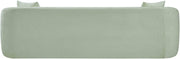 Penelope 92.5" Chenille Fabric Upholstered Upholstered Sofa in Mint - 44073Mint-S