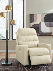 Pennacle Pier Canvas Power Recliner - PCU1350213