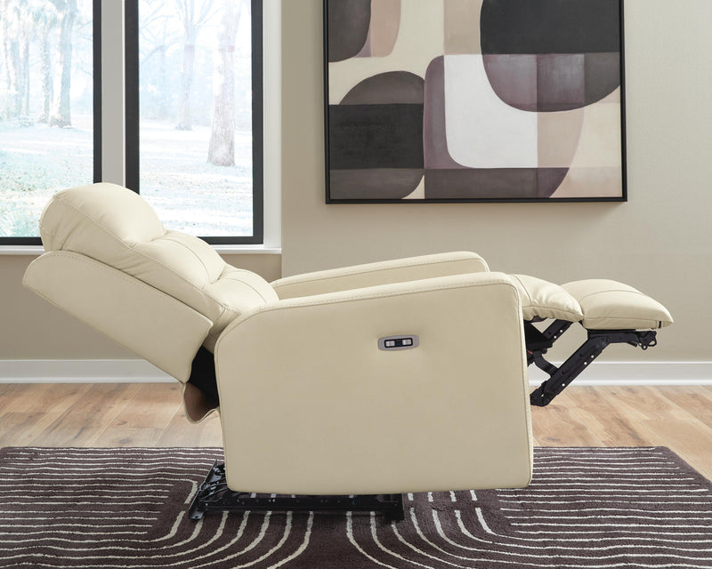 Pennacle Pier Canvas Power Recliner - PCU1350213