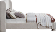 Penny Boucle Fabric Full Bed Cream - B1206Cream-F