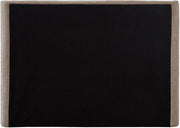 Penny Chenille Fabric King Bed Beige - Gate FurnitureKing Bed