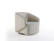 Peonya 4-pieces (2 Sofa & 2 Chair) Livingroom - With Leg in Cream - Brown - 200-ZEN-PEO-CRE-BRO-L-3311