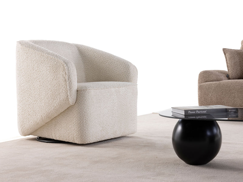 Peonya Chair in Cream - 200-ZEN-PEO-CRE-B