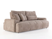 Peonya Convertible Sofa - With Leg in Brown - 200-ZEN-PEO-BRO-L-3
