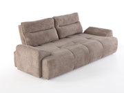 Peonya Convertible Sofa - With Leg in Brown - 200-ZEN-PEO-BRO-L-3