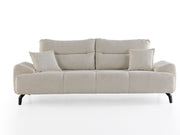 Peonya Convertible Sofa - With Leg in Brown - 200-ZEN-PEO-BRO-L-3