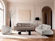 Peonya Convertible Sofa - With Leg in Brown - 200-ZEN-PEO-BRO-L-3