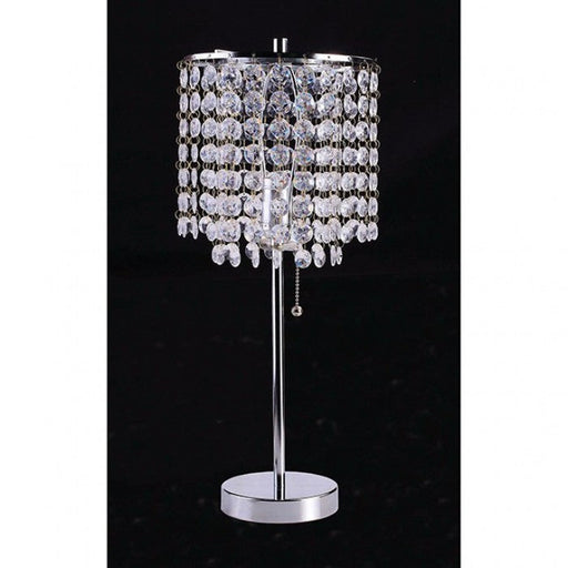 Perla Chrome Table Lamp - L78135C