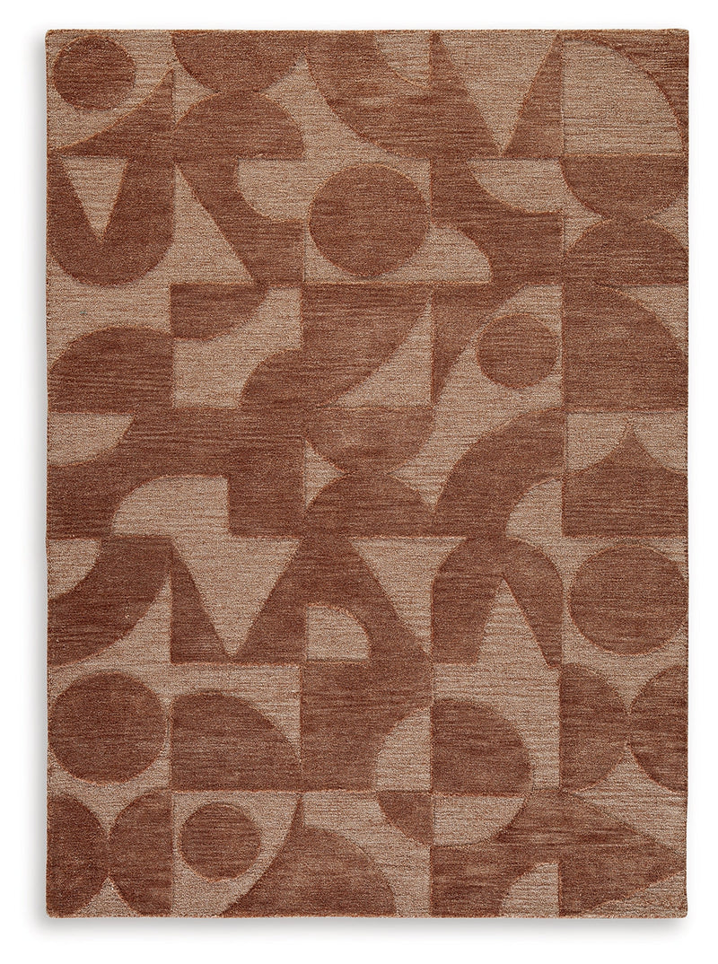 Perrenton Clay Large Rug - R407201