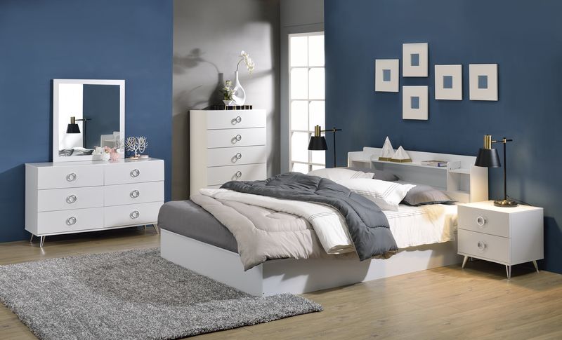 Perse Queen Bed W/Storage - BD00548Q