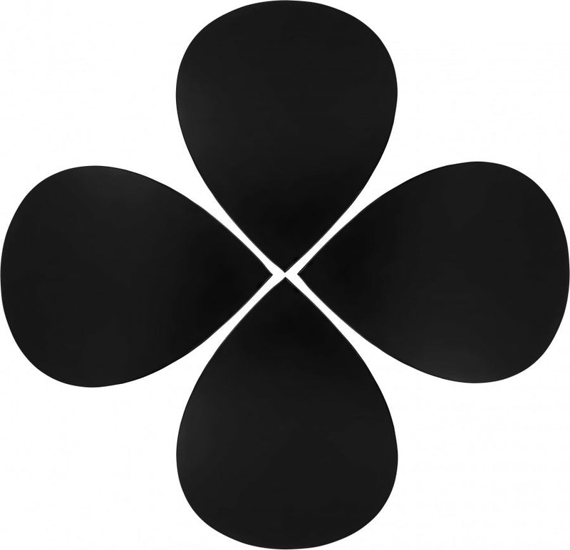 Petal Iron 4pc. Coffee Table in Black - 99087Black-CT-4PC