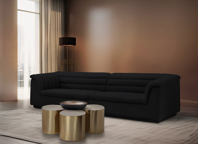 Petal Iron 4pc. Coffee Table in Gold - 99087Gold-CT-4PC