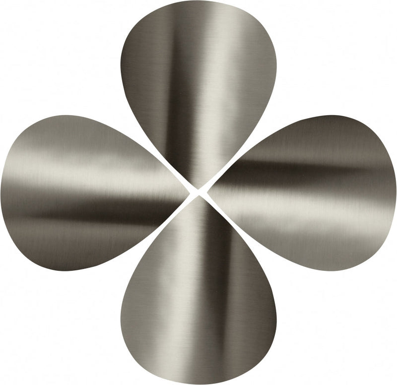 Petal Iron 4pc. Coffee Table in Silver - 99087Silver-CT-4PC