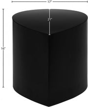 Petal Iron Coffee Table in Black - 99087Black-CT