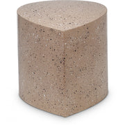 Petal Terrazzo Pattern Iron Coffee Table in Taupe - 99088Taupe-CT