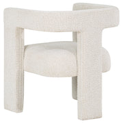 Petra Boucle Upholstered Accent Side Chair White - 902881