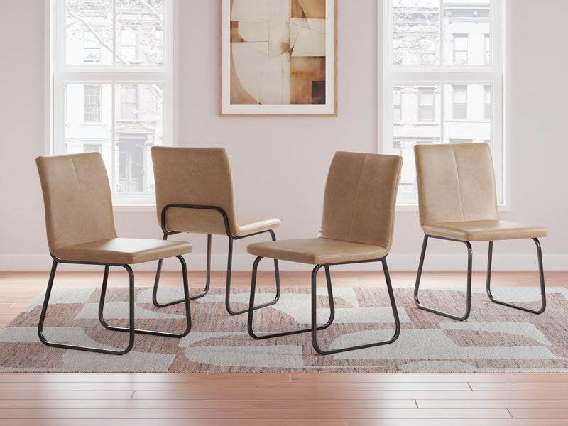 Pharwynn Toast Dining Chair, Set of 4 - D446-02