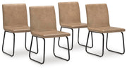 Pharwynn Toast Dining Chair, Set of 4 - D446-02