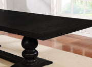 Phelps 5-piece Rectangular Dining Table Set Distressed Noir - 121231-S5