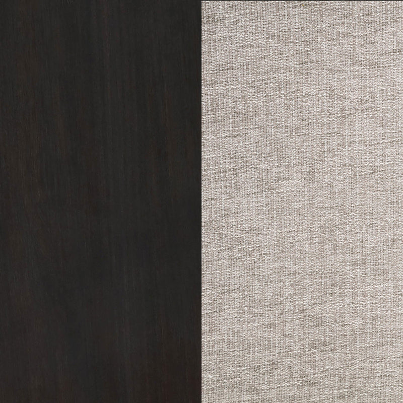Phelps Upholstered Dining Side Chair Tan Distressed Noir (Set of 2) - 121232