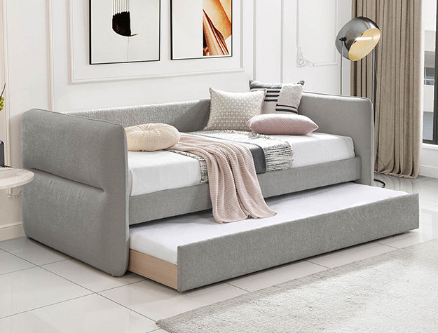 Philipa Daybed Back- L.Grey Tweed - 5324LG-BACK