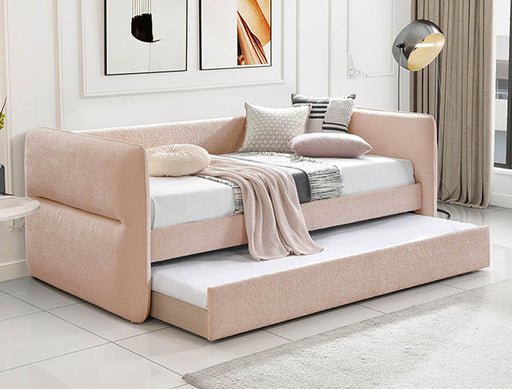 Philipa Daybed Back- Mauve Tweed - 5324MV-BACK