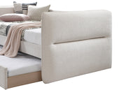 Philipa Oatmeal Twin Daybed with Trundle - Gate FurnitureDaybed