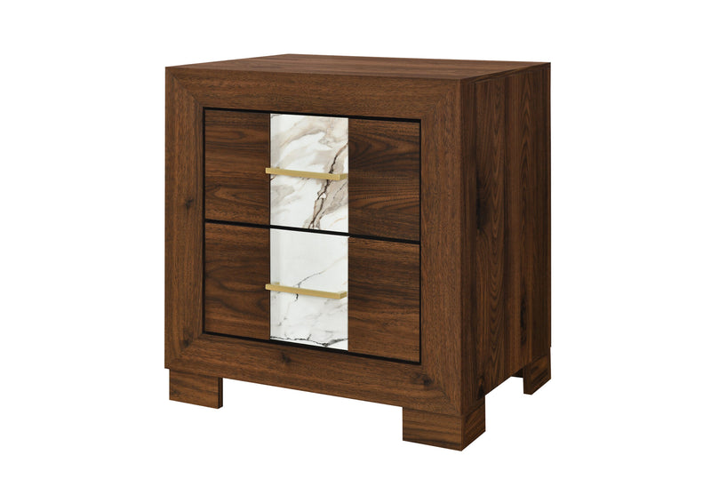 Phoebe Brown Nightstand - PHOEBE-BROWN-NS