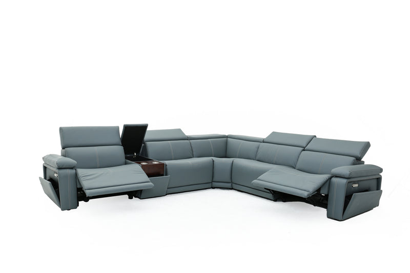 Phoenix Teal 6-pc Sectional New - PHNX-TL-6-PC-SC-NW