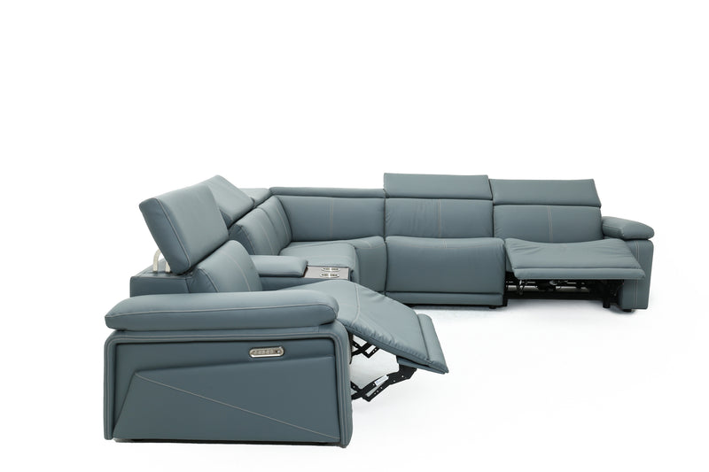 Phoenix Teal 6-pc Sectional New - PHNX-TL-6-PC-SC-NW
