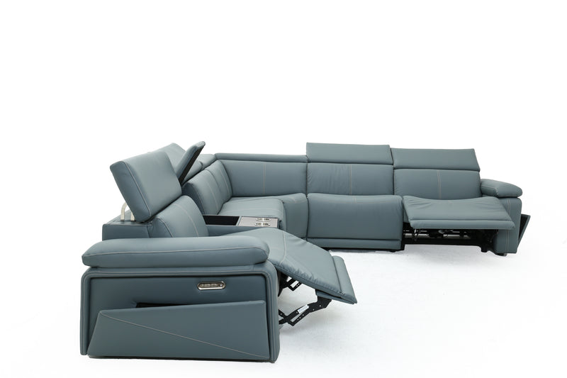 Phoenix Teal 6-pc Sectional New - PHNX-TL-6-PC-SC-NW