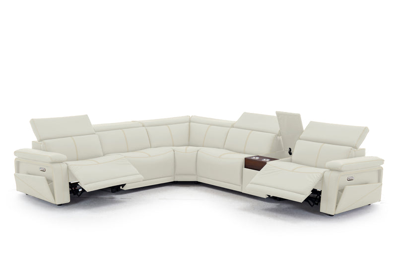 Phoenix White 6-pc Sectional New - PHNX-WT-6-PC-SC-NW
