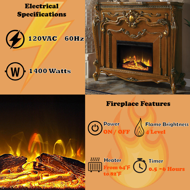 Picardy Fireplace - AC01344
