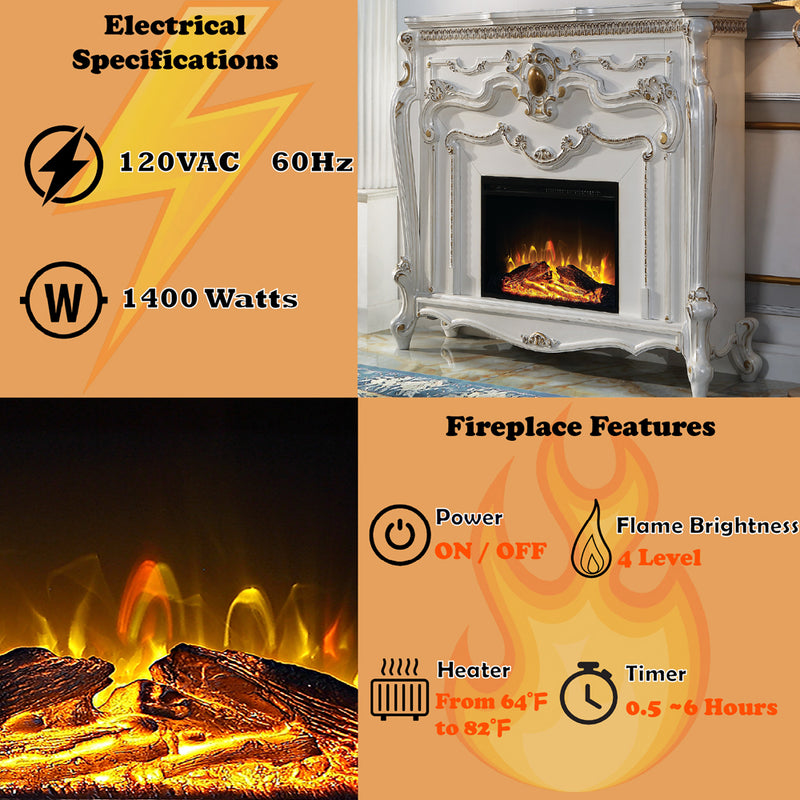 Picardy Fireplace - AC01345