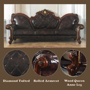 Picardy Oversized Sofa W/5 Pillows - 58220