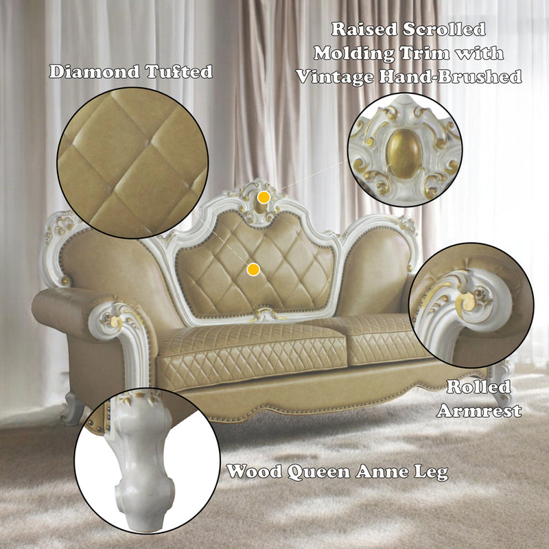 Picardy Sofa W/5 Pillows - 58210