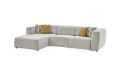 Picasso Left Facing Sectional (Oscar White) 5 Pieces - 20PCS5R00300001