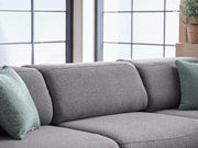 Picasso Sectional (Oscar Gray) 5 Pieces - Gate FurnitureSleeper Sectional