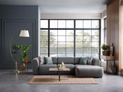 Picasso Sectional (Oscar Gray) 5 Pieces - Gate FurnitureSleeper Sectional