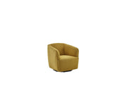 Picasso Swivel Chair (Oscar Mustard) - Gate FurnitureLiving Room Chair