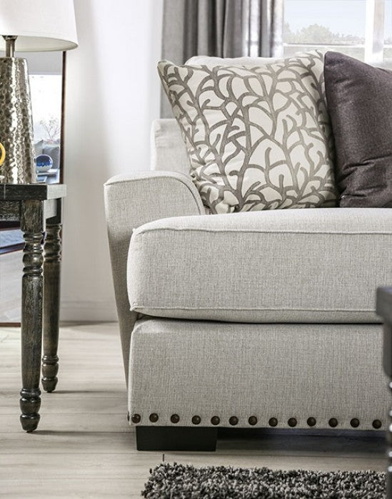 Picotee Light Gray/Charcoal Loveseat - SM1279-LV