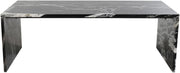 Pienza Marble Coffee Table in Black - 99096Black-CT