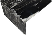 Pienza Marble Coffee Table in Black - 99096Black-CT