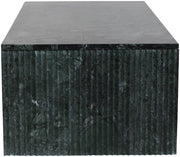 Pienza Marble Coffee Table in Green - 99096Green-CT