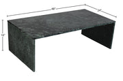 Pienza Marble Coffee Table in Green - 99096Green-CT