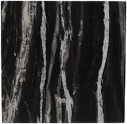 Pienza Marble End Table in Black - 99096Black-ET